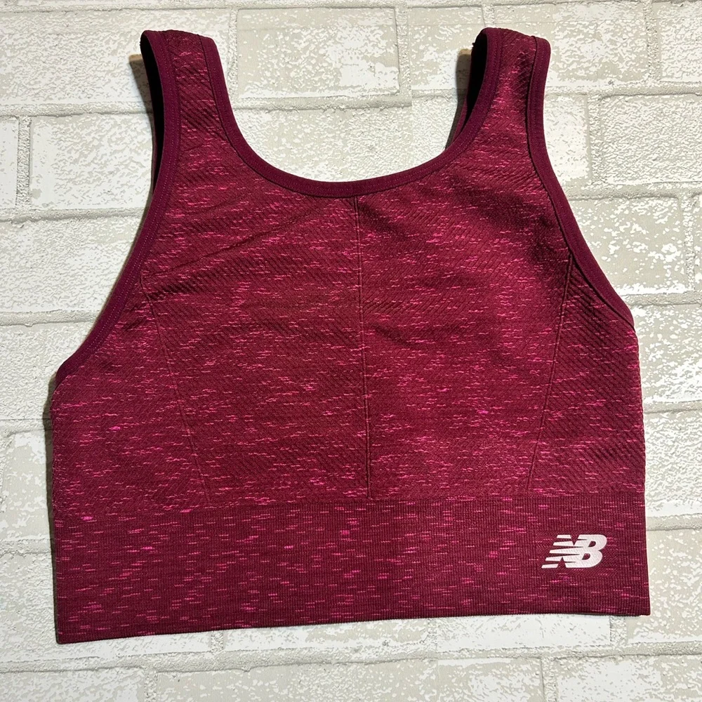 New Balance Maroon Athletic Top
